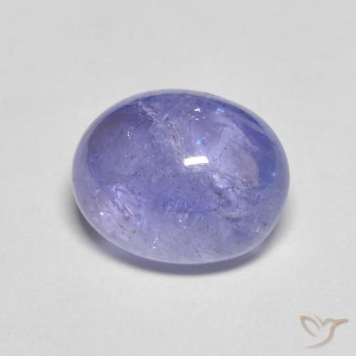 Tanzanita Azul prateado Natural 4.05ct, oval, Transparente