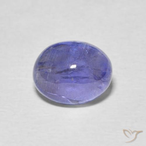 2.72ct Natural Azul Violeta Intenso Tanzanita, oval, Transparente