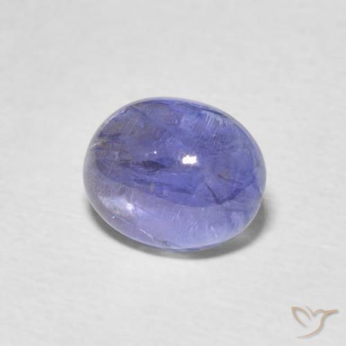 Tanzanita Azul Violeta Intenso Natural 2.72ct, oval, Transparente