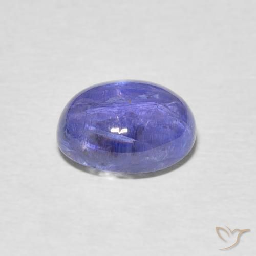 Tanzanita Azul Violeta Intenso Natural 2.72ct, oval, Transparente