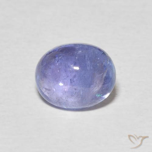 2.57ct Natural Azul Violeta Intenso Tanzanita, oval, Transparente