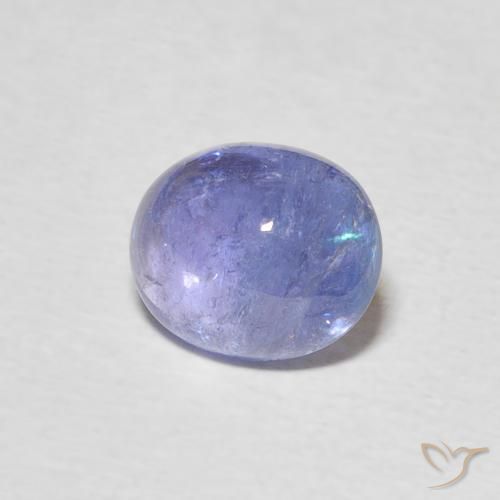 Tanzanita Azul Violeta Intenso Natural 2.57ct, oval, Transparente