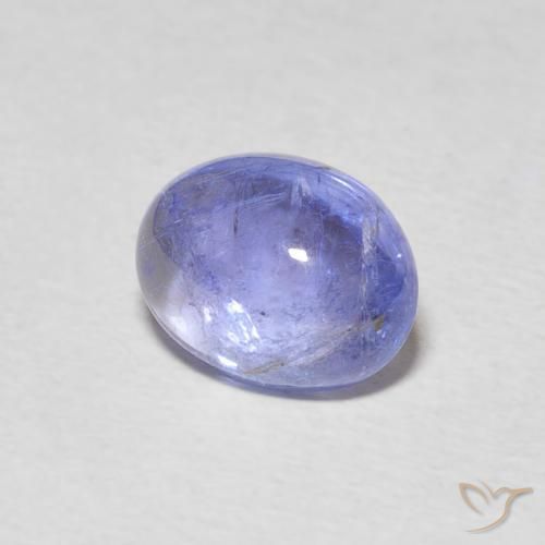 Tanzanita Azul Violeta Intenso Natural 2.45ct, oval, Transparente