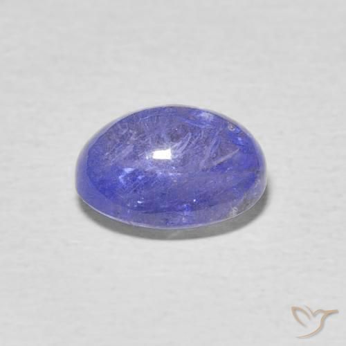 Tanzanita Azul Violeta Intenso Natural 2.92ct, oval, Transparente