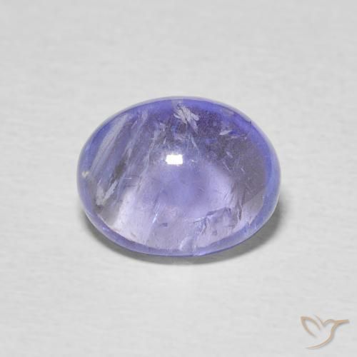 3.45ct Natural Azul Violeta Intenso Tanzanita, oval, Transparente
