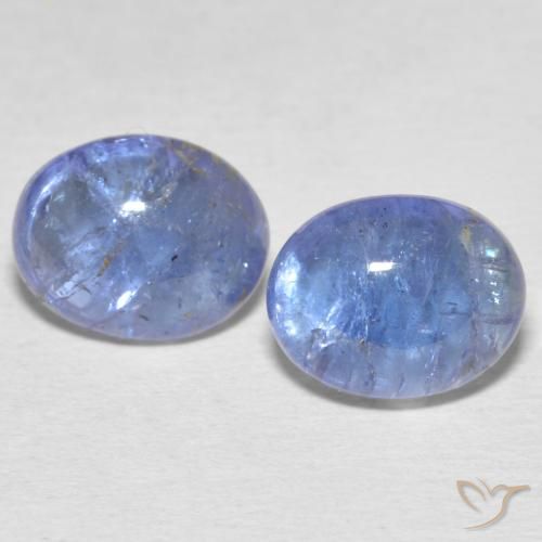 6.95ctw Natural Azul Violeta Claro Tanzanita, oval, Transparente