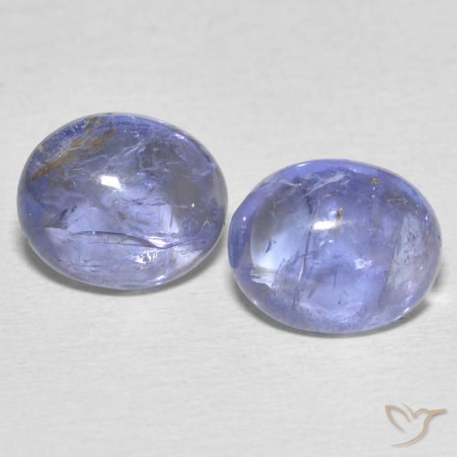 7.21ctw Natural Azul púrpura claro Tanzanita, oval, Transparente
