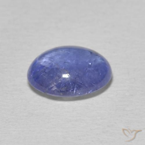 Tanzanita Azul Violeta Intenso Natural 2.01ct, oval, Transparente