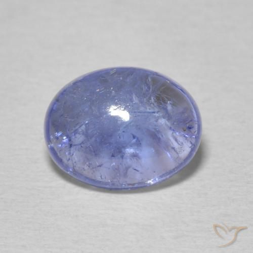 2.12ct Natural Pastel Azul Tanzanita, oval, Transparente