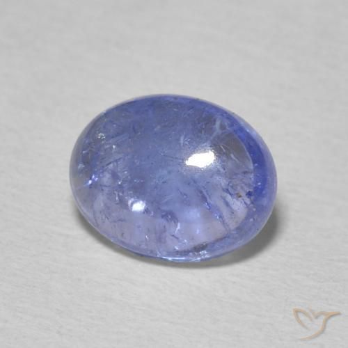 Tanzanita Pastel Azul Natural 2.12ct, oval, Transparente