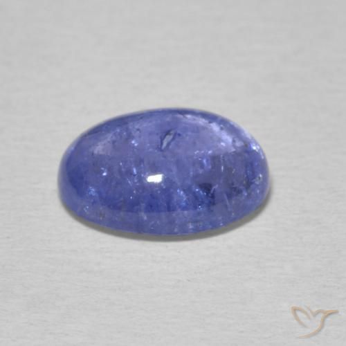 Tanzanita Pastel Azul Natural 2.12ct, oval, Transparente