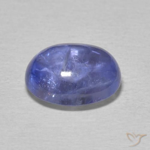 Tanzanita Violeta Azul Natural 3.78ct, oval, Transparente