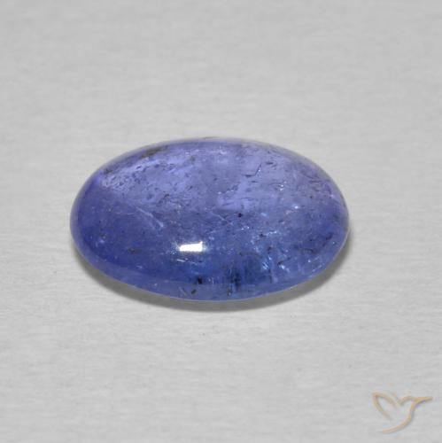 Tanzanita Azul Violeta Intenso Natural 2.40ct, oval, Transparente