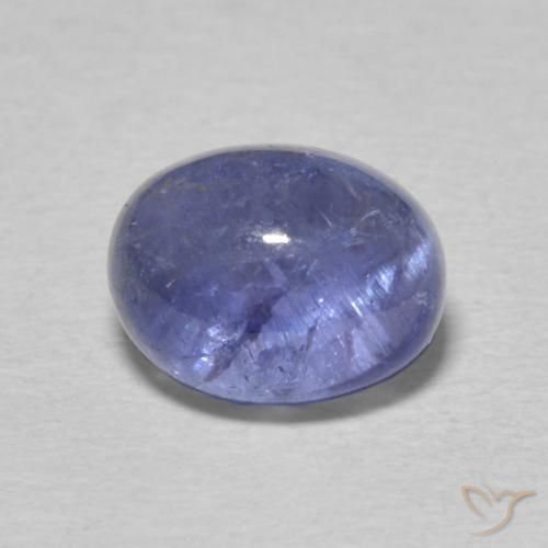 2.99ct Natural Azul Violeta Intenso Tanzanita, oval, Transparente
