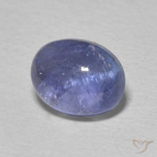 Tanzanita Azul Violeta Intenso Natural 2.99ct, oval, Transparente