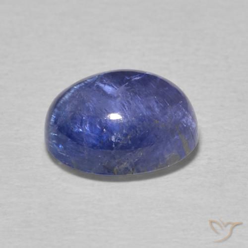 Tanzanita Azul Violeta Intenso Natural 2.99ct, oval, Transparente