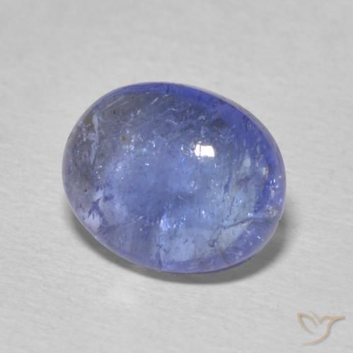 Tanzanita Azul profundo Natural 3.62ct, oval, Transparente