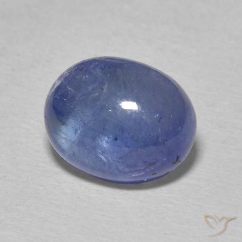 Tanzanita Bebê azul Natural 4.08ct, oval, Transparente