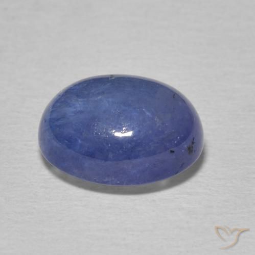 Tanzanita Bebê azul Natural 4.08ct, oval, Transparente