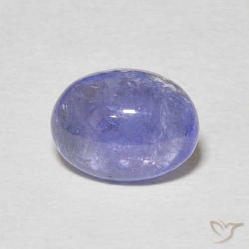 2.10ct Natural Azul Violeta Intenso Tanzanita, oval, Transparente