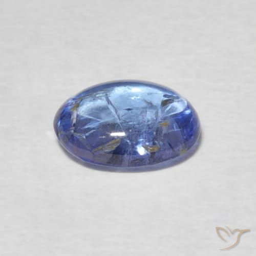 Tanzanita Azul Violeta Claro Natural 1.33ct, oval, Transparente