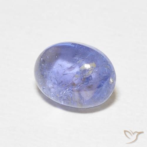 Tanzanita Violeta Azul Natural 1.82ct, oval, Transparente