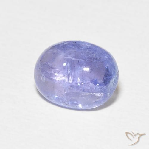 Tanzanita Azul Violeta Intenso Natural 2.46ct, oval, Transparente