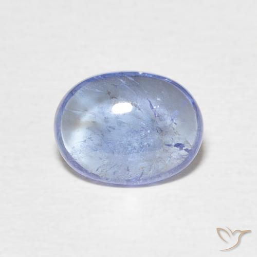 1.29ct Natural Bebê azul Tanzanita, oval, Transparente