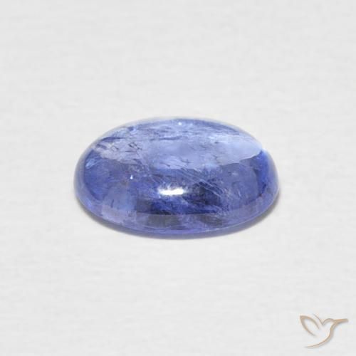Tanzanita Bebê azul Natural 1.29ct, oval, Transparente