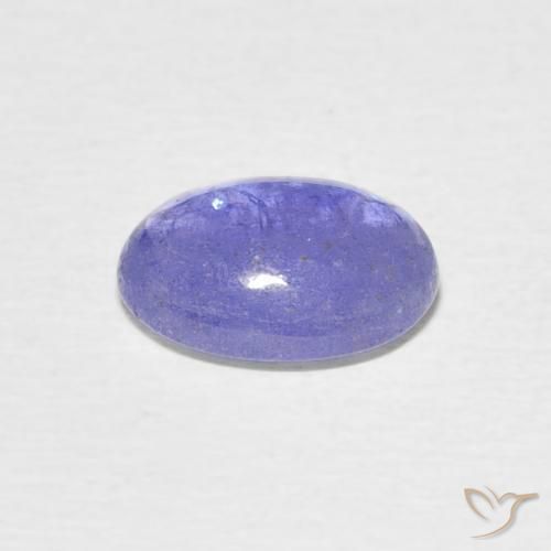 Tanzanita Pastel Azul Natural 2.00ct, oval, Transparente