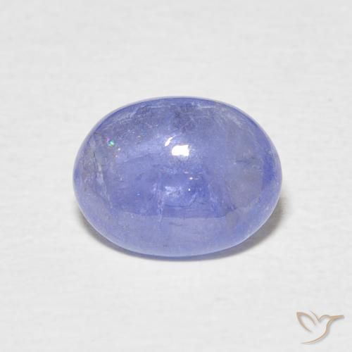 2.10ct Natural Pastel Azul Tanzanita, oval, Transparente