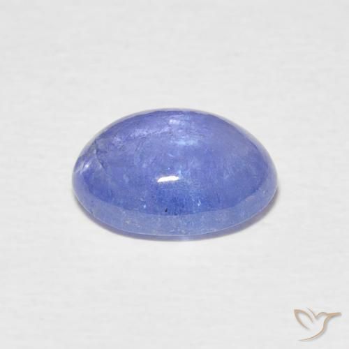 Tanzanita Pastel Azul Natural 2.10ct, oval, Transparente
