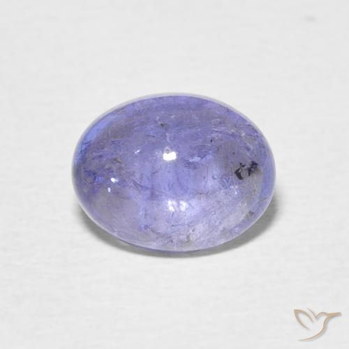 2.28ct Natural Azul claro Tanzanita, oval, Transparente