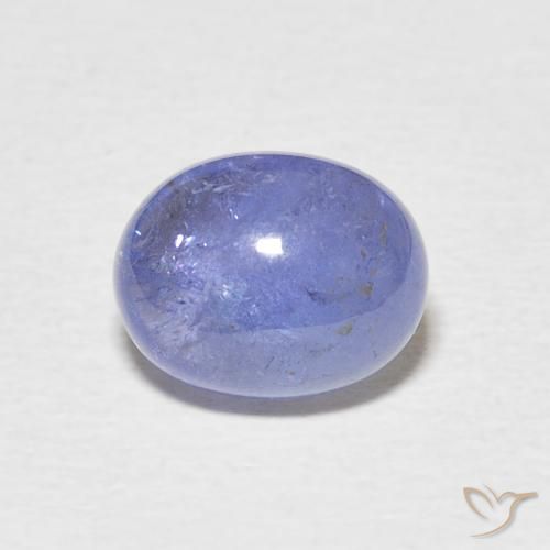 2.97ct Natural Azul Violeta Intenso Tanzanita, oval, Transparente