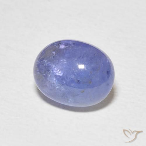 Tanzanita Azul Violeta Intenso Natural 2.97ct, oval, Transparente