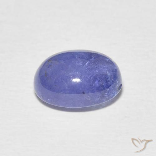 Tanzanita Azul Violeta Intenso Natural 2.97ct, oval, Transparente