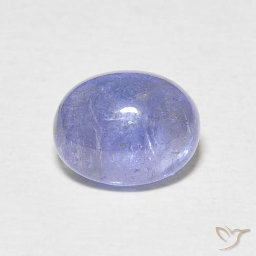 2.39ct Natural Azul claro Tanzanita, oval, Transparente