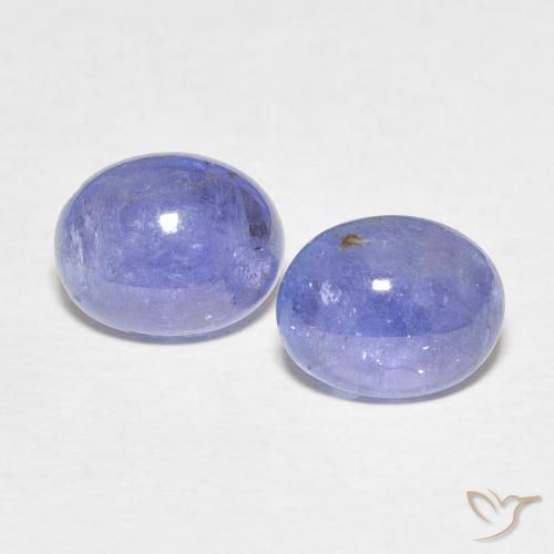 4.74ctw Natural Azul Violeta Claro Tanzanita, oval, Transparente