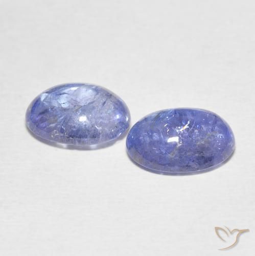 Pedras preciosas de Tanzanita Bebê azul natural de 6.04 ct, oval, Transparente