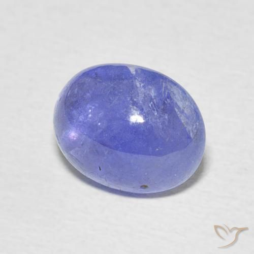 Tanzanita Azul Violeta Intenso Natural 2.49ct, oval, Translúcido