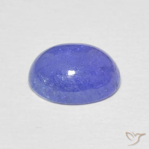 Tanzanita Azul Violeta Intenso Natural 2.49ct, oval, Translúcido