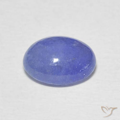 Tanzanita Azul Violeta Intenso Natural 2.60ct, oval, Translúcido
