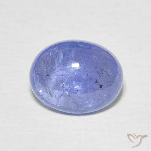 2.56ct Natural Azul Violeta Intenso Tanzanita, oval, Transparente