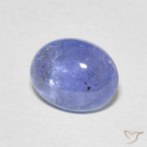 Tanzanita Azul Violeta Intenso Natural 2.56ct, oval, Transparente