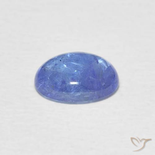 Tanzanita Azul Violeta Claro Natural 1.46ct, oval, Transparente