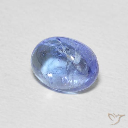 Tanzanita Azul claro Natural 1.65ct, oval, Transparente