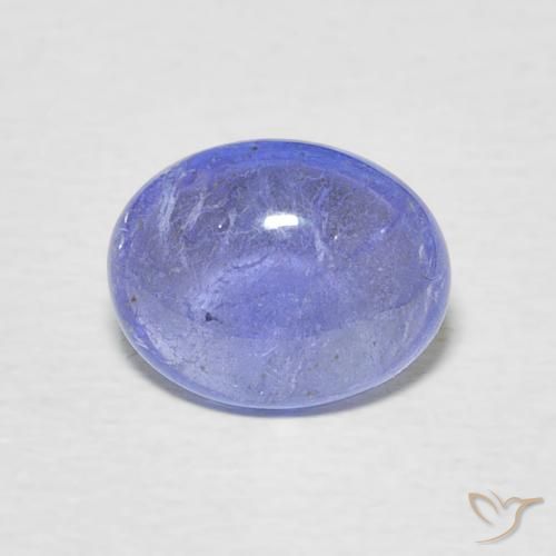 2.09ct Natural Azul Violeta Intenso Tanzanita, oval, Transparente