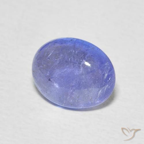Tanzanita Azul Violeta Intenso Natural 2.09ct, oval, Transparente