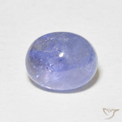 4.13ct Natural Violeta Azul Tanzanita, oval, Translúcido