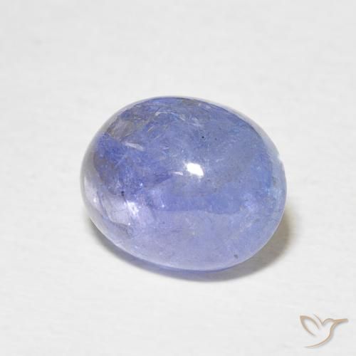 Tanzanita Violeta Azul Natural 4.13ct, oval, Translúcido
